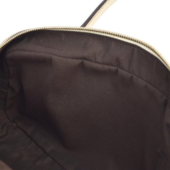 Gucci Mayfair Brown 'Princy' Satchel Large Logo Print Canvas - Picture 4 of 8